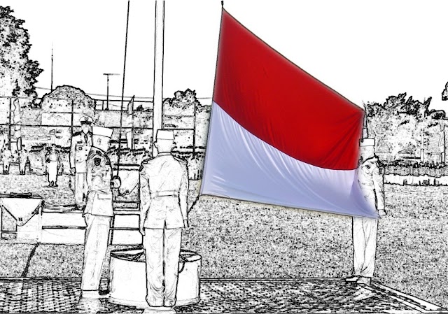 Menjelaskan sejarah dan kiasan warna serta cara menggunakan bendera merah putih.