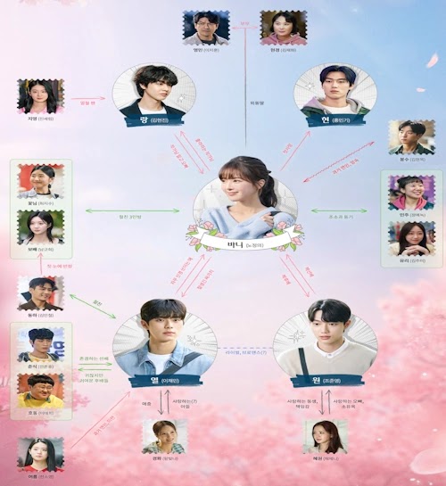 바니와 오빠들 인물관계도