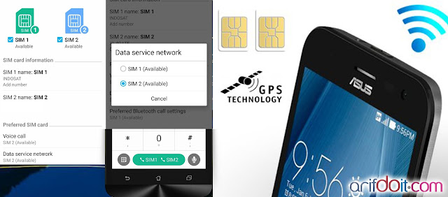 Konektivitas Dual SIM dan 3G yang komplit