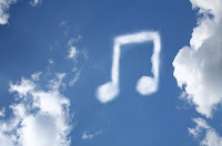 Cloud Music image from Bobby Owsinski's Music 3.0 Blog