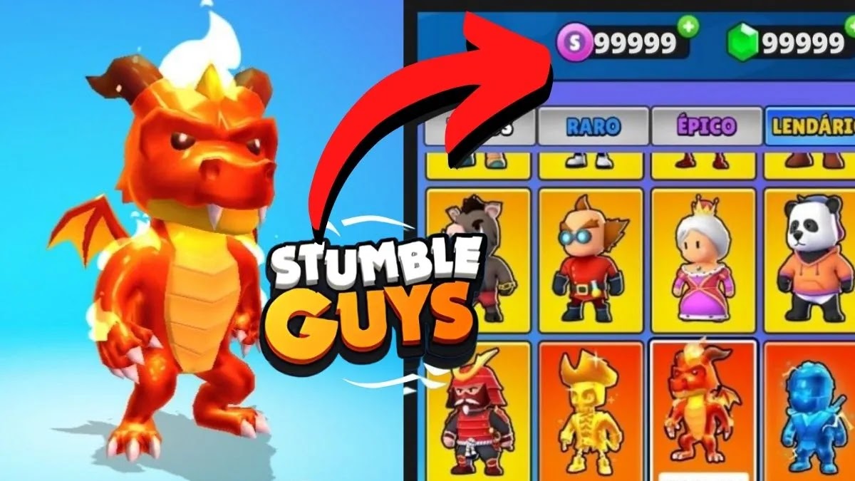 como ganhar 100000 gemas no stumble guys de graça (2023) - Stumble Guys