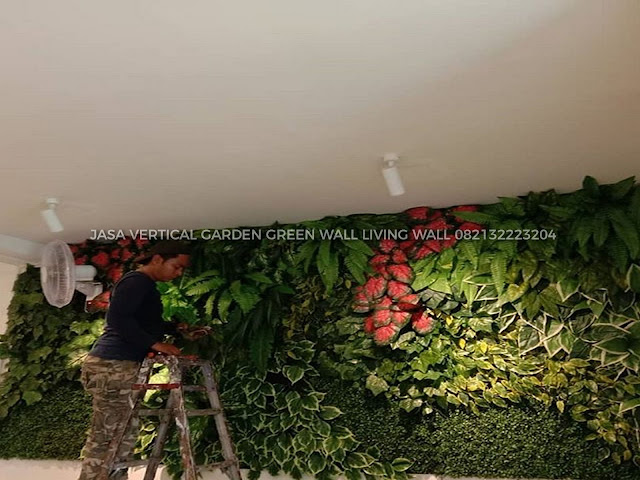 ARTIFICIAL PLANT/ARTIFICIAL FLOWER/VERTICAL GARDEN SINTETIS JASA PEMBUATAN VERTICAL GARDEN SINTETIS DI JAKARTA