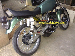 Modifikasi Yamaha RX King 95 Seribu Caraku