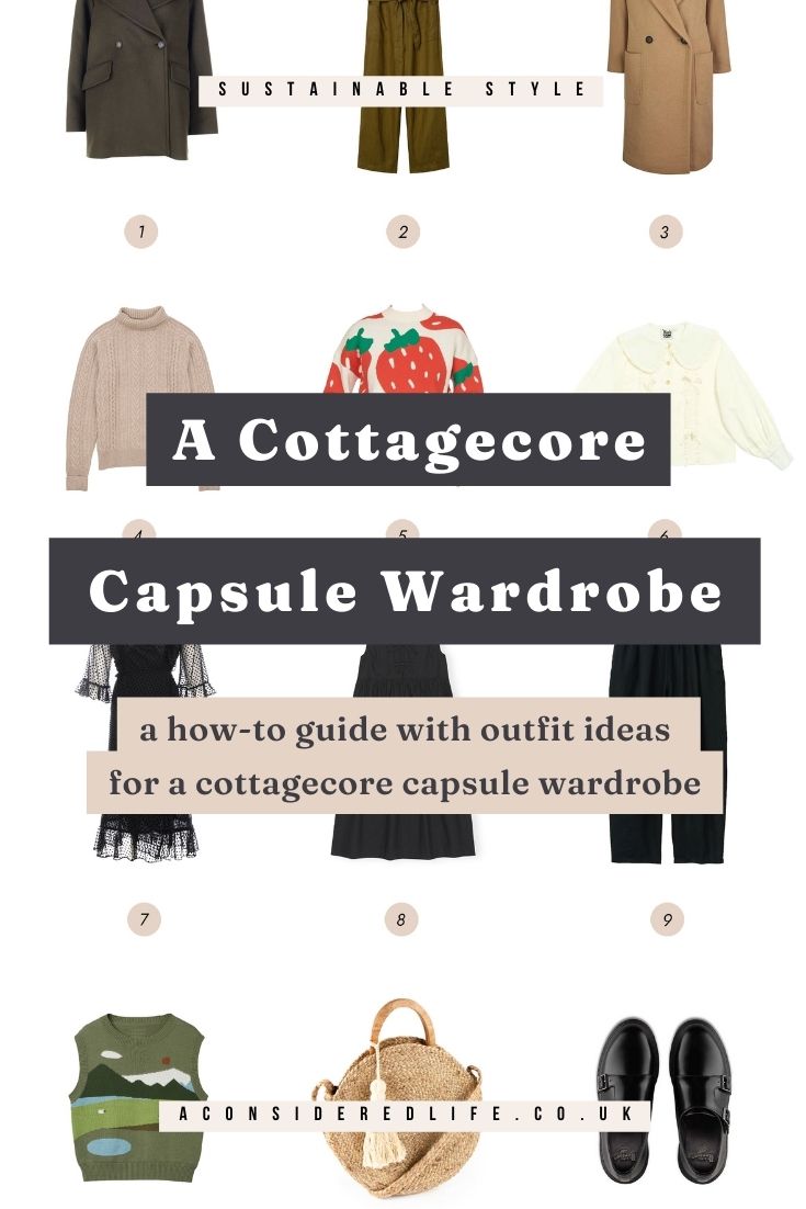 A Cottagecore Capsule Wardrobe