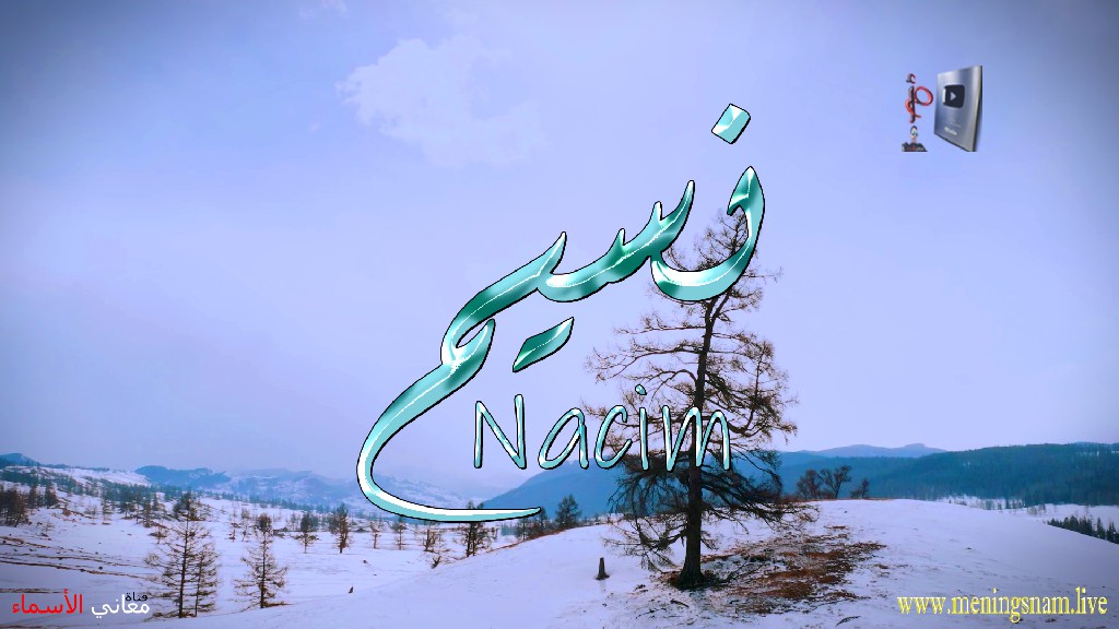 معنى اسم, نسيم, وصفات, حامل, هذا الاسم, Nacim,