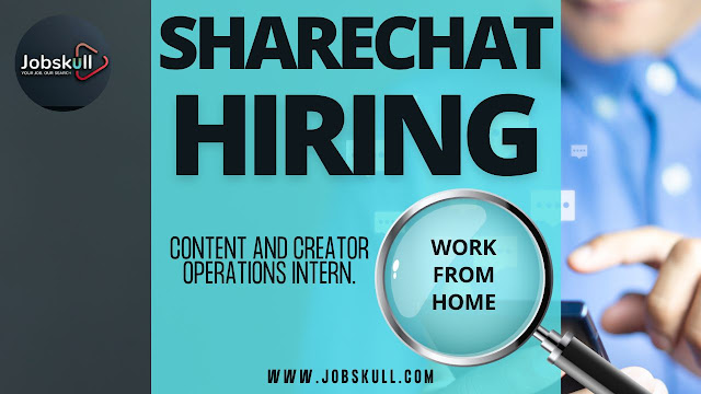 Sharechat Work from Home Jobs 2024 | Content and Creator Operations Intern