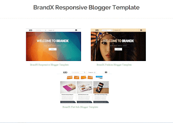 BrandX Blogger Template