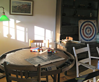 Game Table in Hemingway Barn-Studio