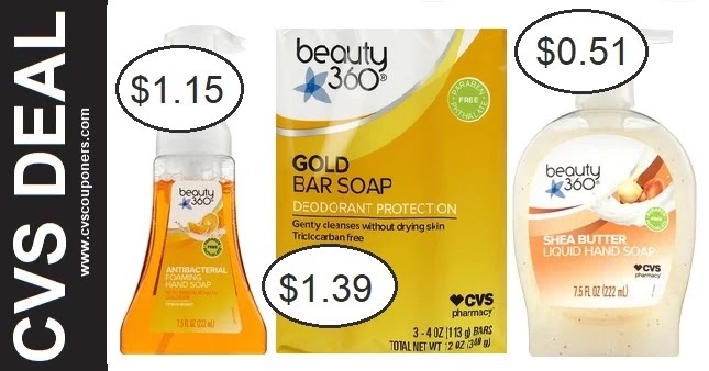 Beauty 360 Hand Soap CVS Deals