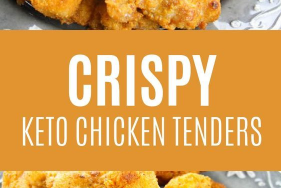 CRISPY KETO CHICKEN TENDERS