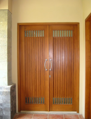 model pintu minimalis 2 pintu modern terbaru