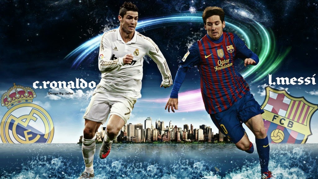  Foto  Cristiano Ronaldo  Vs Lionel Messi   Foto  Gambar  Terbaru