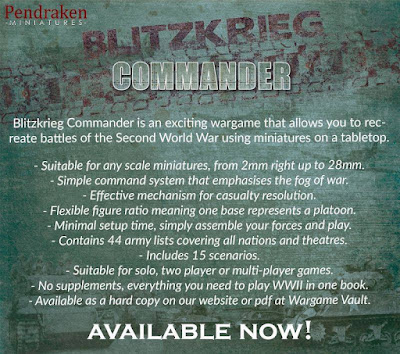 Blitzkrieg Commander Iv Was Released Earlier This Year from Pendraken Miniatures