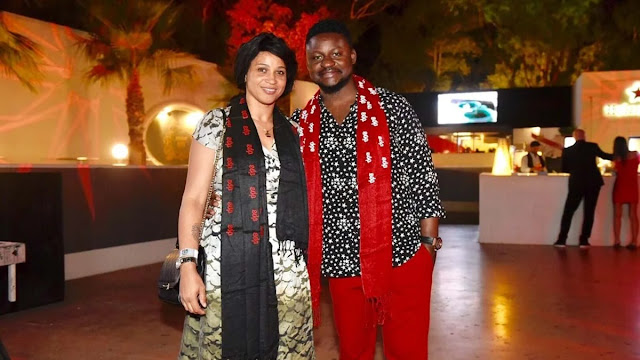 Márcia Damásio e Matias Márcia Damásio e esposo