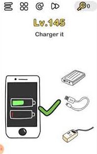 Charger Ponsel Brain Out