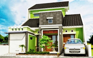 Minimalist house design, Modern 2-storey Type 36