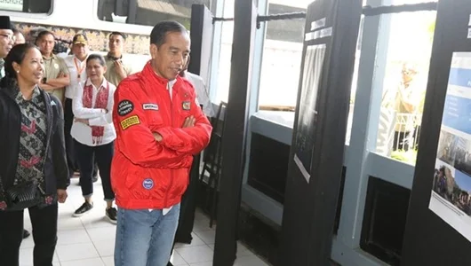 Jokowi Tinjau Pembangunan Rusun Untuk Para Santri di Garut