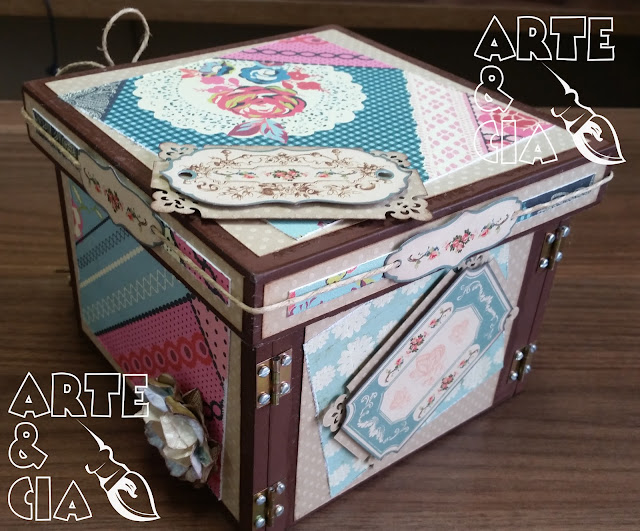 Scrapdecor: Caixa em MDF Arte & Cia 3