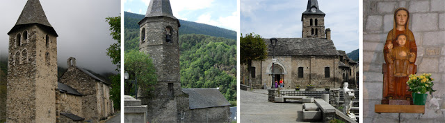 Sant Pere en Escunhau, Rosèr en Aubèrt y Mair de Diu dera Purificación en Bossost