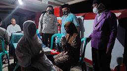 Selama Bulan Suci Ramadhan, Polsek Arahan Polres Indramayu Buka Pelayanan Vaksin di Masjid
