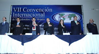 Presidente de la Asamblea Legislativa asiste  a la VII Convención Internacional de Salvadoreños en el Mundo