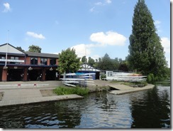 Rowing Club in Chester on River Dee