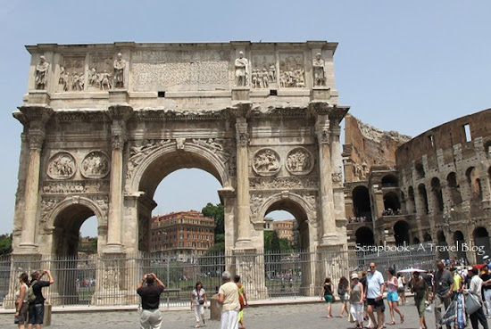 Arch of Constantine Rome Italy