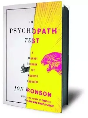 Jon Ronson talks about concept of psychopathy