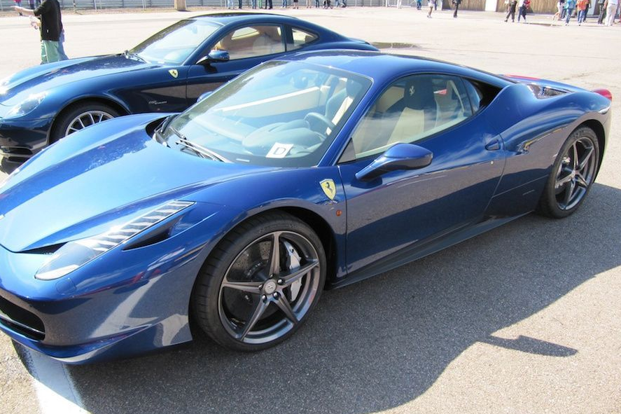 Ferrari 458 Blue 