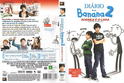 Filme Diário De Um Banana 2 - Rodrick é o Cara DVD Capa