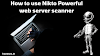   Nikto:Web Server Security Scanning Tool