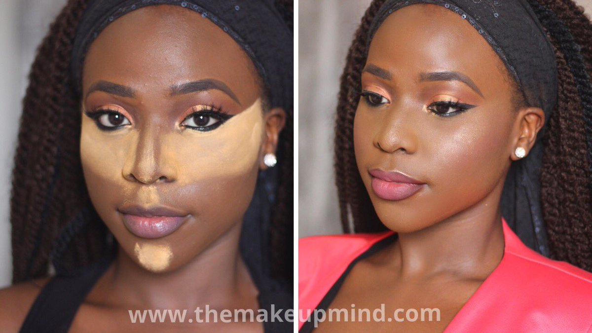 QUICK 3 MINUTES HIGHLIGHT CONTOUR FOR WORK SCHOOL The Makeup Mind