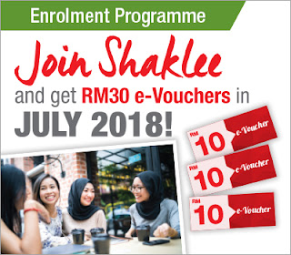 Promosi Shaklee Bulan Julai 2018