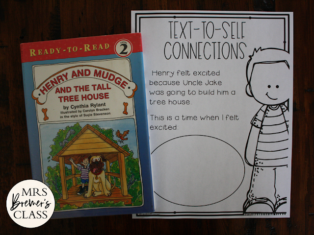 Henry and Mudge and the Tall Tree House book study unit with Common Core aligned literacy activities for First Grade and Second Grade