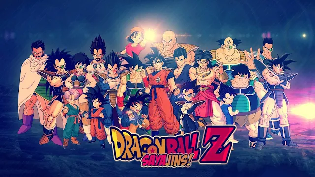 Dragon Ball Z Sayajins Anime wallpaper.