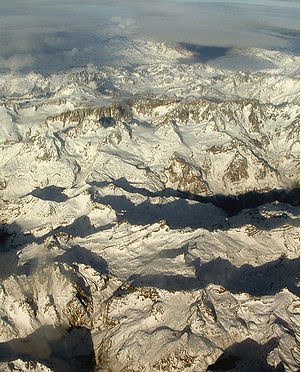 Andes Mountain rang (portion of the Andes between Argentina and Chile)