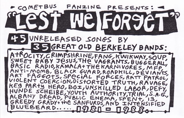 VA - Lest We Forget tape (1991)