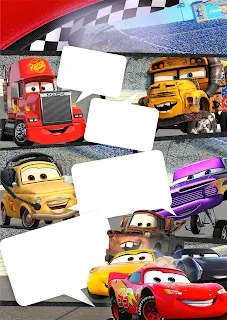 Cars 3: Invitaciones para Fiesta para Imprimir Gratis.