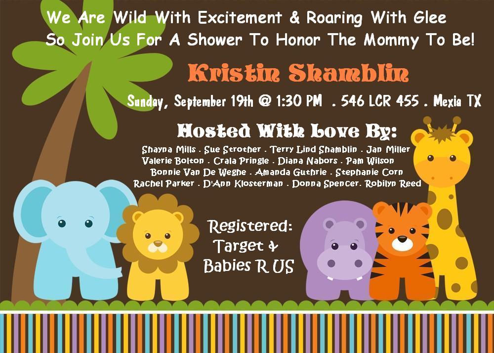 Safari Baby Shower Decorations Ideas