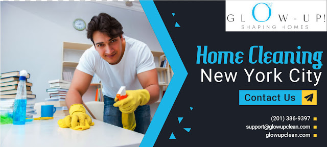 If you’re tired from your local cleaner ad looking for a professional home cleaning New York City then you came to the right place. Glow up clean provides exceptional house cleaning services New York where an expert cleaner along with top-quality cleaning products will come to your house every day to make it spotless.