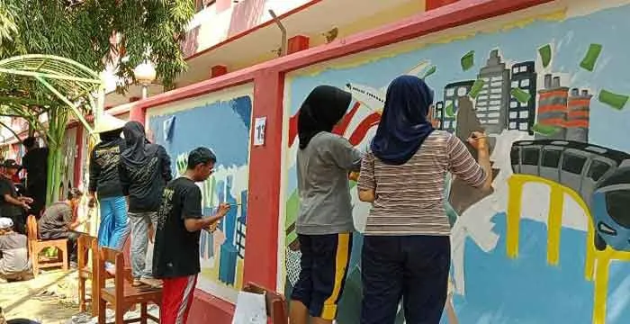 Kreativitas Positif Remaja di Kabupaten Batang Terpancar Lewat Lomba Mural