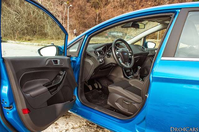 The 2014 Ford Fiesta - driver's seat