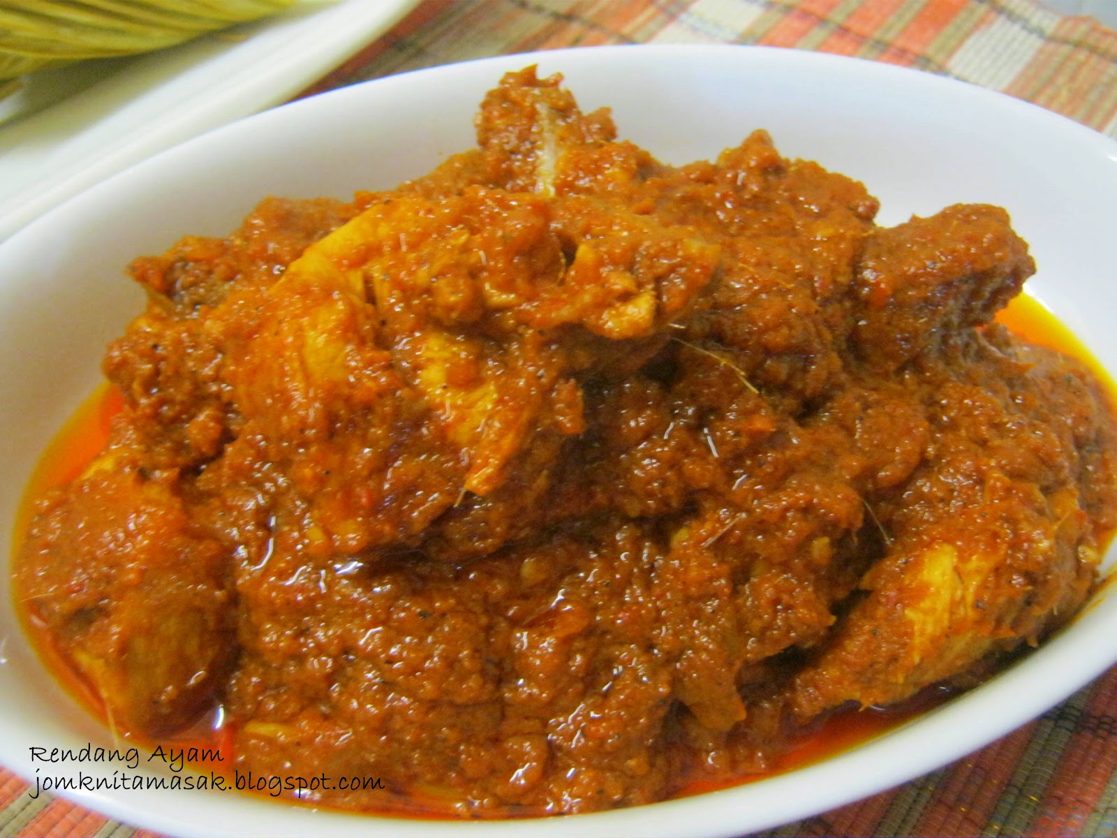 Jom Kak Nita Masak: Rendang Ayam