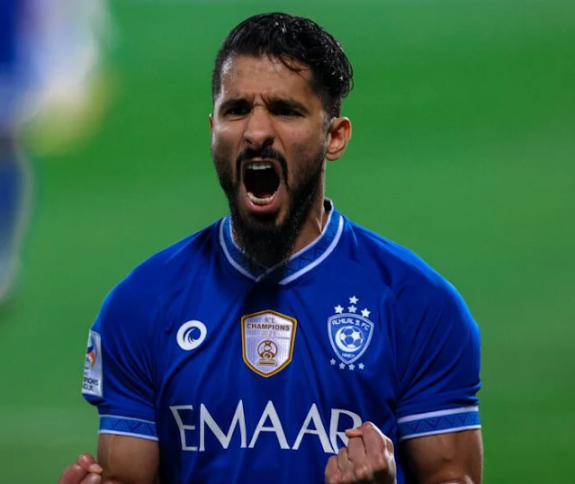 صالح الشهري لاعب الهلال