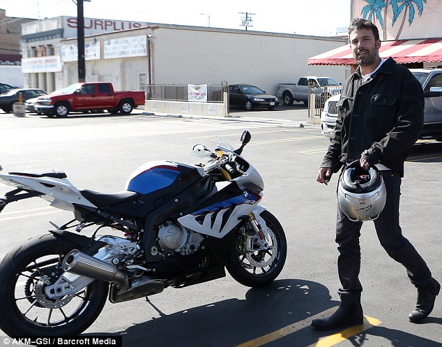 Ben Affleck To Play Batman | Ben Affleck | Batman | Ben Affleck motorcycle collection | Ben Affleck BMW Motorcycle | Ben Affleck motorcycle