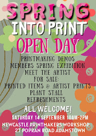 Newcastle Printmakers Workshop’s poster