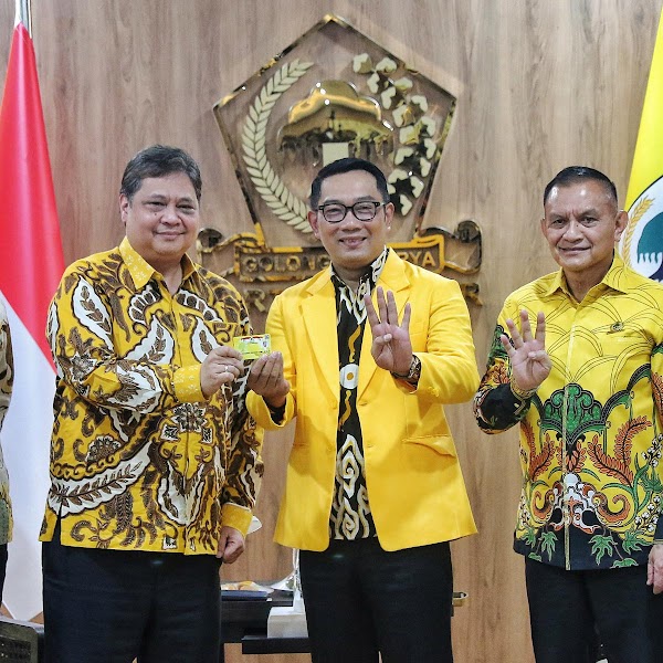 Ridwan Kamil Ngaku Mau Fokus Menangkan Golkar di Pemilu 2024