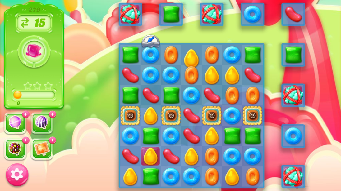 Candy Crush Jelly Saga 279