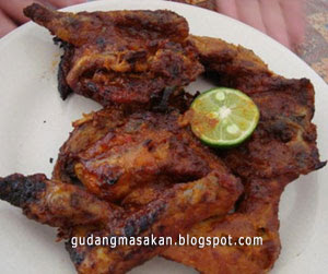 Resep Masakan Ayam Bakar Kemiri