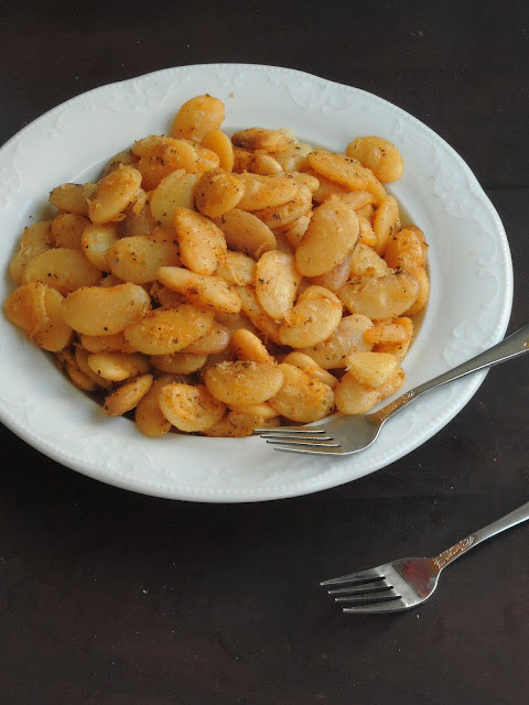 Herbed Pan fried Butter Beans